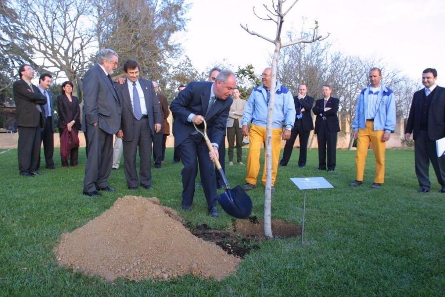 Pons fou nomenat doctor honoris causa per la UIB l'any 1988. El 1996 hi ingressà com a professor de Dret Mercantil. A la imatge,